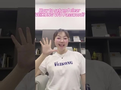 VEIKONG VFD 비밀번호 설정 및 해제 방법?
